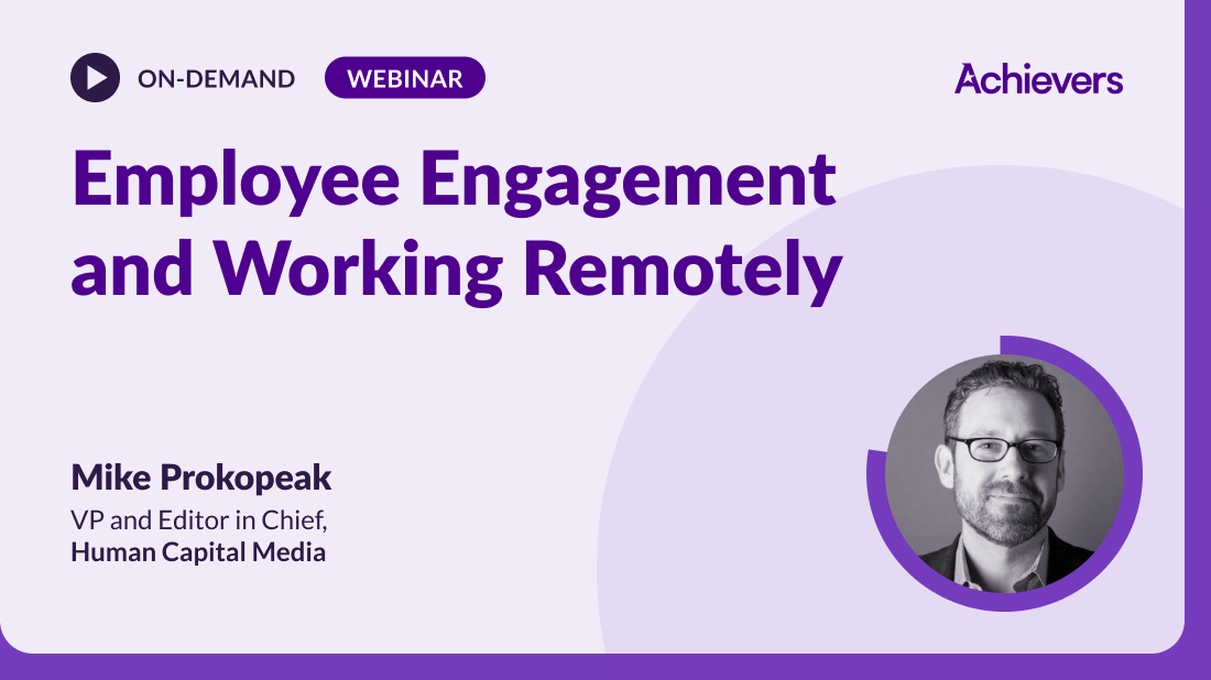 Employee Engagement and Working Remotely 