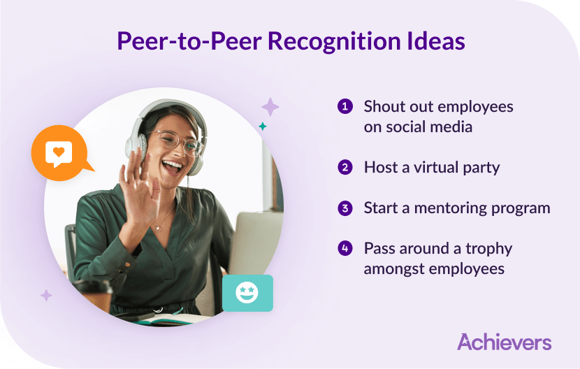 Peer-to-Peer recognition ideas