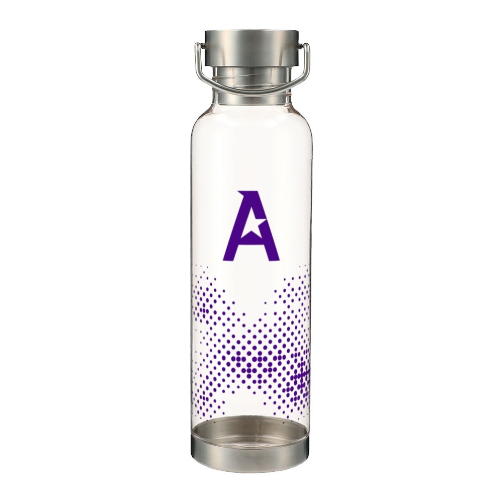 company swag ideas glass water bottles