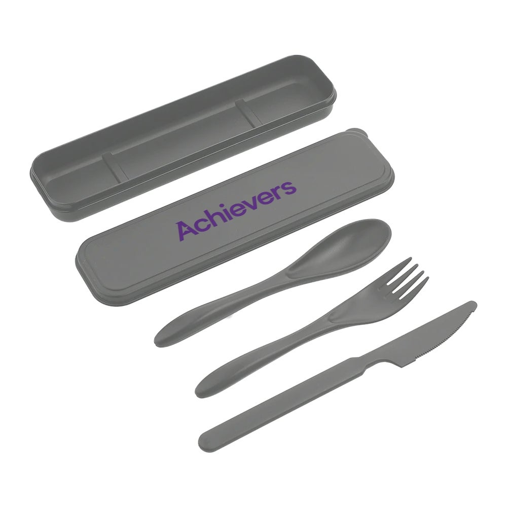 company swag ideas reusable travel cutlery