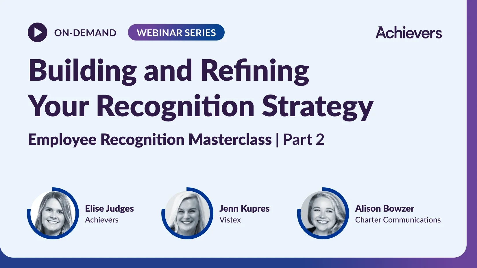 Building and Refining Your Recognition Strategy  