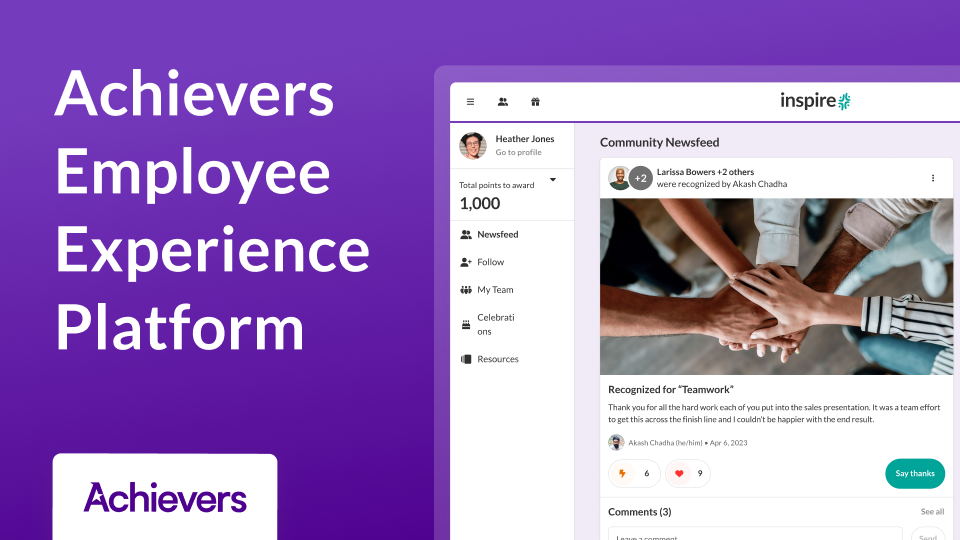 Achievers Employee Experience Platform 